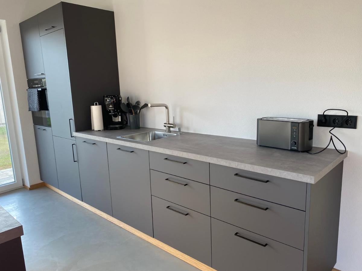 Neubau Gruener Wolpertinger Designwhg 106Qm Barrierefrei Apartment Breitbrunn am Chiemsee Bagian luar foto
