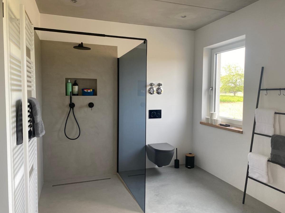 Neubau Gruener Wolpertinger Designwhg 106Qm Barrierefrei Apartment Breitbrunn am Chiemsee Bagian luar foto