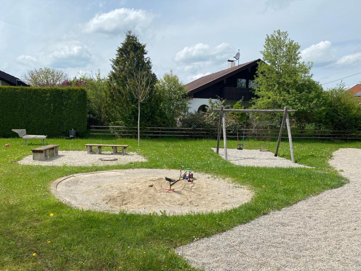 Neubau Gruener Wolpertinger Designwhg 106Qm Barrierefrei Apartment Breitbrunn am Chiemsee Bagian luar foto