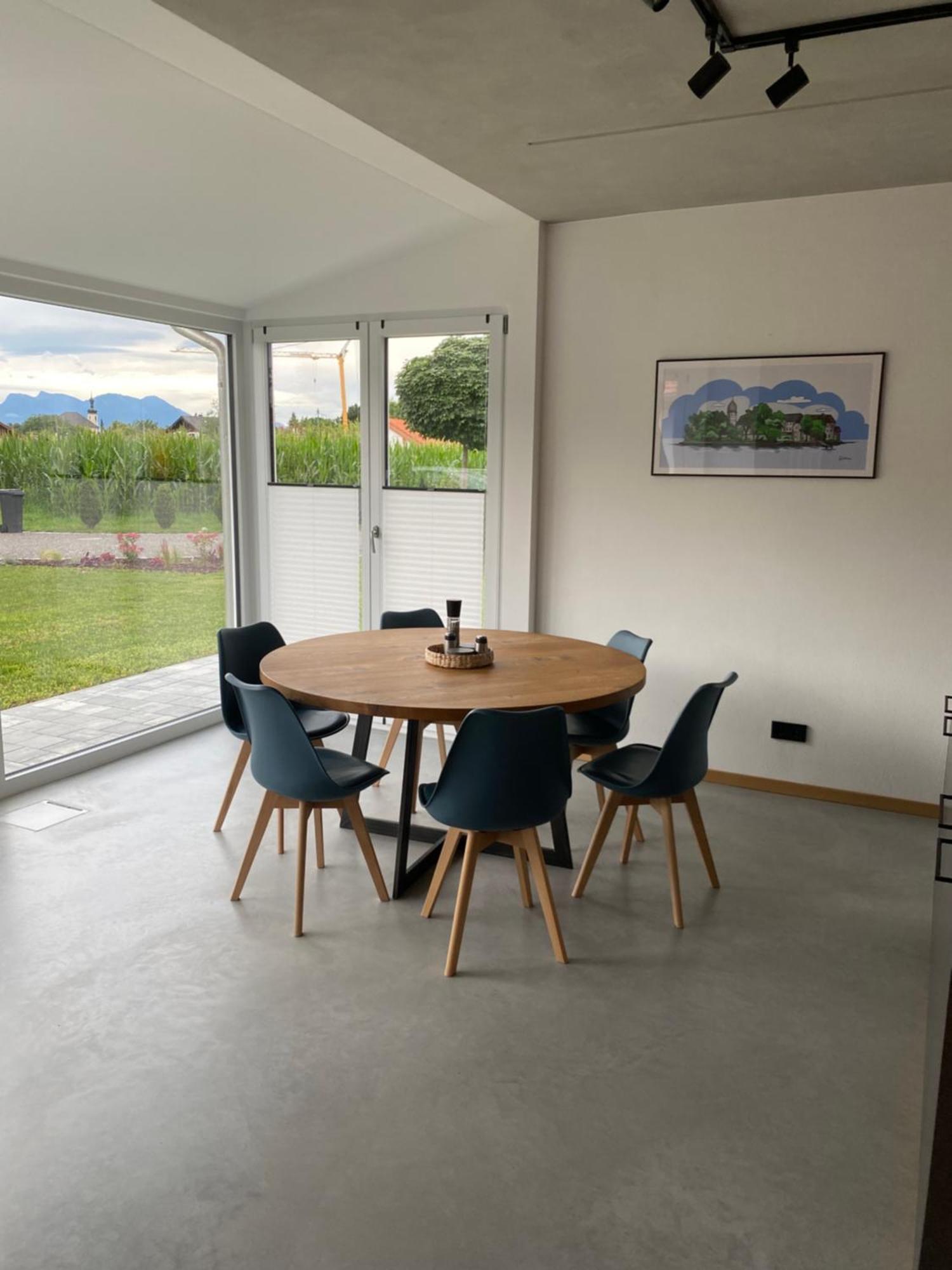 Neubau Gruener Wolpertinger Designwhg 106Qm Barrierefrei Apartment Breitbrunn am Chiemsee Bagian luar foto
